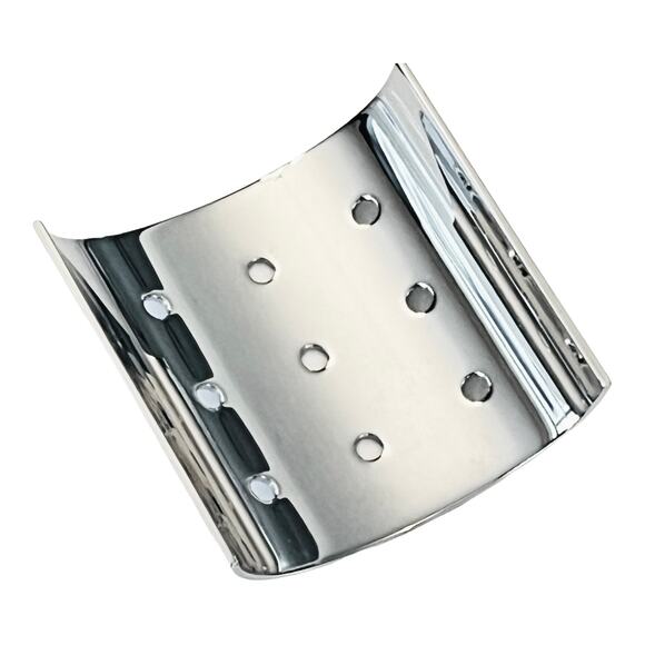 Swarovski Crystal Mini Tulip Flower HOLDER Silver Metal DISPLAY STAND Swan Logo! - Picture 3 of 6